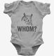 Whom Funny Owl  Infant Bodysuit