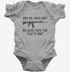 Why Do I Need an Ar-15 grey Infant Bodysuit
