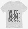 Wife Mom Boss Womens Vneck Shirt 666x695.jpg?v=1700408228