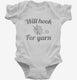 Will Hook For Yarn white Infant Bodysuit