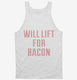 Will Lift For Bacon white Tank