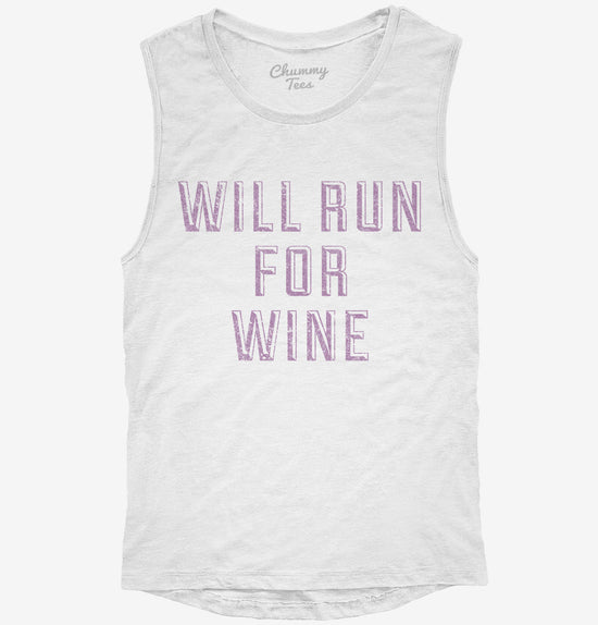 Will Run For Wine T-Shirt