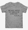 Without Music Life Would Be A Mistake Music Quote Nietzsche Toddler