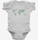 World Map Wanderlust Geography  Infant Bodysuit