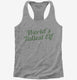 World's Tallest Elf Funny Christmas Holiday Party  Womens Racerback Tank