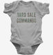 Yard Sale Commando grey Infant Bodysuit
