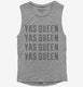 Yas Queen grey Womens Muscle Tank