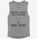 Yesterday I Couldn't Spell Electrician Today I Am One  Womens Muscle Tank