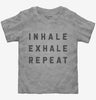 Yoga Breathing Inhale Exhale Repeat Toddler