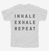 Yoga Breathing Inhale Exhale Repeat Youth