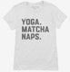 Yoga Matcha Naps white Womens