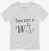 You Are A Wanker Womens Vneck Shirt 666x695.jpg?v=1700511038