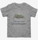 You Are Wise Grasshopper Humor grey Toddler Tee