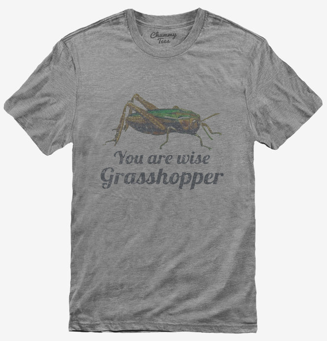 You Are Wise Grasshopper Humor T-Shirt