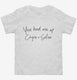 You Had Me At Chips And Salsa white Toddler Tee