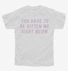 You Have To Be Kitten Me Right Meow Youth Tshirt Eb7f0e8a-90e1-4c4d-aac7-34408bc2d9d4 666x695.jpg?v=1700586505