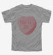 You'll Do Funny Valentines Day Heart Candy grey Youth Tee