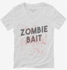 Zombie Bait Funny Zombies Movie Womens Vneck Shirt 666x695.jpg?v=1700437750